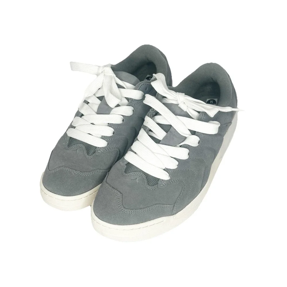 Jordan Session Skateboard Shoes Unisex Gray White Size 14 IB3731-003 NEW